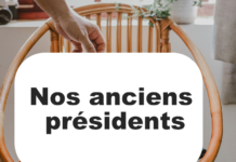 Nos anciens présidents